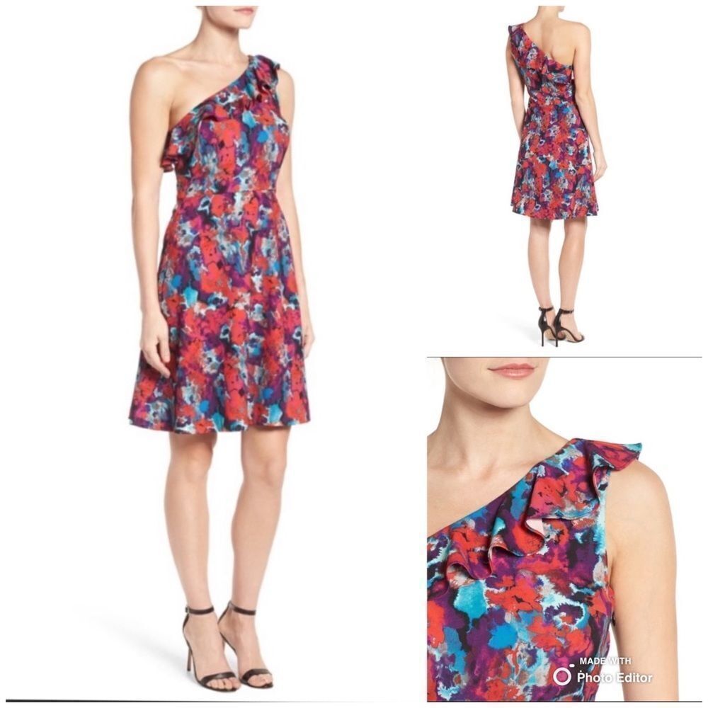 Charles Henry Floral Dress X Small XS‎
